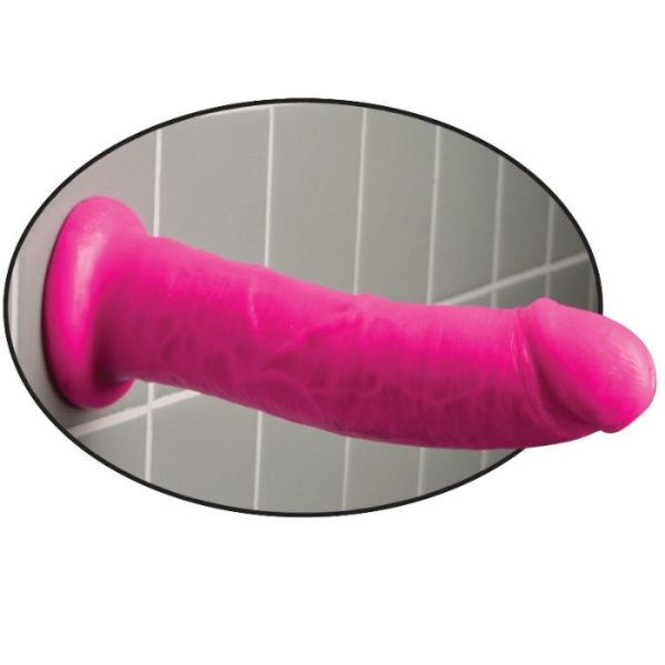 DILDO REALÍSTICO DILLIO COM VENTOSA (ROSA) | 20.3 CM