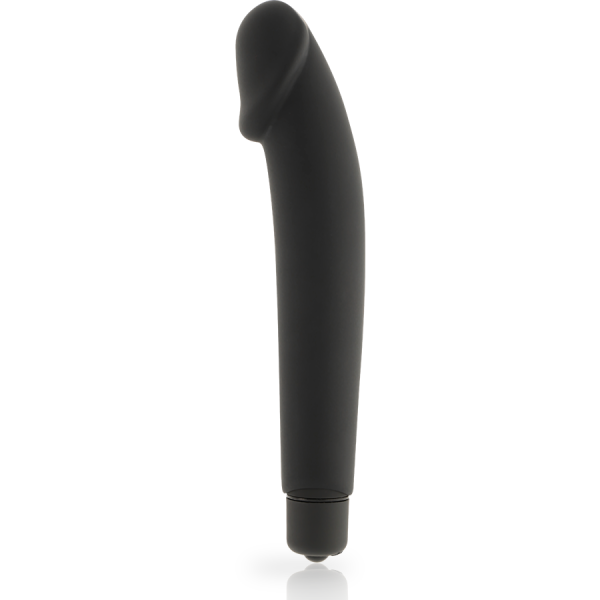 VIBRADOR REALISTIC COM CAPA REMOVÍVEL (PRETO)