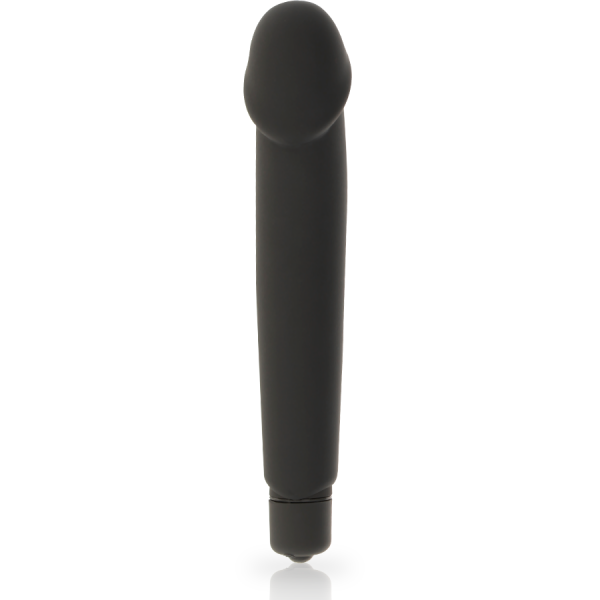 VIBRADOR REALISTIC COM CAPA REMOVÍVEL (PRETO)
