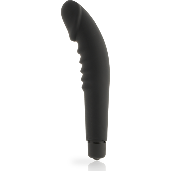 VIBRADOR REALISTIC PLEASURE COM CAPA REMOVÍVEL (PRETO)