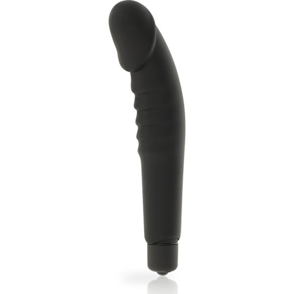 VIBRADOR REALISTIC PLEASURE COM CAPA REMOVÍVEL (PRETO)