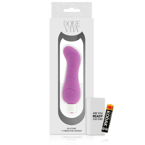 VIBRADOR DO PONTO G DOLCE VITA (LILÁS)