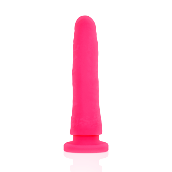 STRAP-ON DELTA CLUB COM DILDO (FÚCSIA) | 17 CM