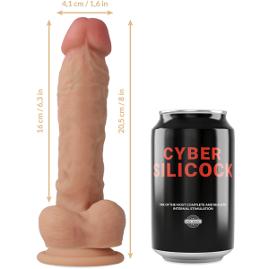CYBER SILICOCK - ARNÉS SILICONA LÍQUIDA MAGNUS 20.5 CM -O- 4.1 CM - Image 5