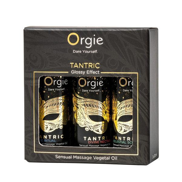 KIT DE ÓLEOS DE MASSAGEM TANTRIC SENSUAL MINI SIZE | 3 X 30 ML