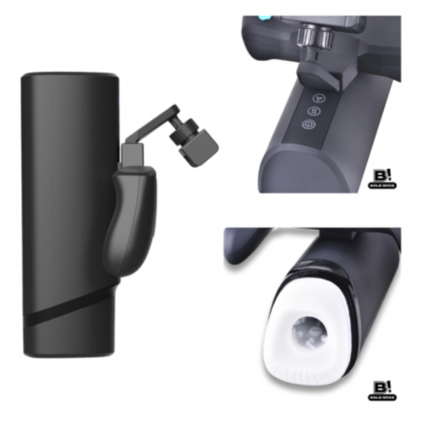 MASTURBADOR MASCULINO BOLD BROS (COM EFEITO CALOR E CONTROLO TOTAL) 3 MASTURBADOR MASCULINO BOLD BROS (COM EFEITO CALOR E CONTROLO TOTAL)