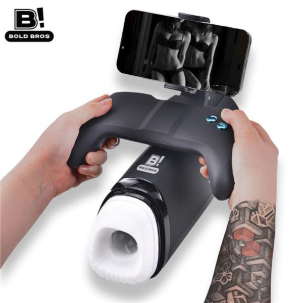 MASTURBADOR MASCULINO BOLD BROS (COM EFEITO CALOR E CONTROLO TOTAL) 1 MASTURBADOR MASCULINO BOLD BROS (COM EFEITO CALOR E CONTROLO TOTAL)