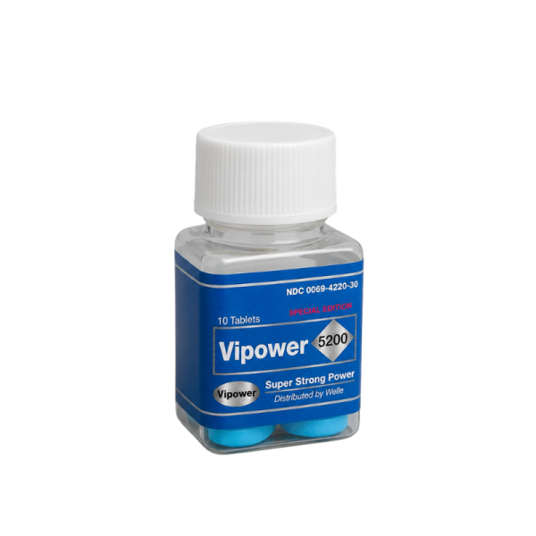 VIPOWER - 5200 SPECIAL EDITION | 10 COMPRIMIDOS
