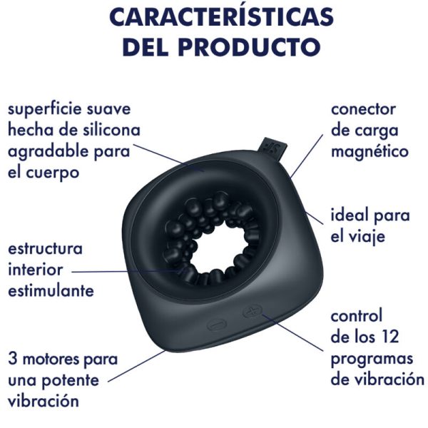 MASTURBADOR MASCULINO SATISFYER RING STROKER