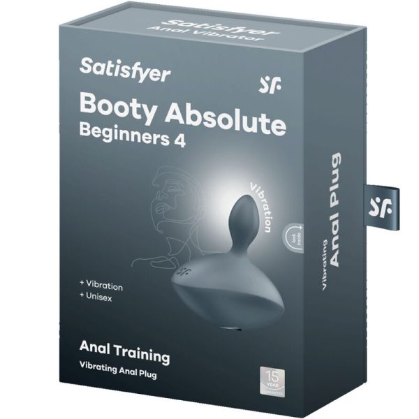 PLUG ANAL VIBRATÓRIO SATISFYER ABSOLUTE BEGINNERS 4 3 PLUG ANAL VIBRATÓRIO SATISFYER ABSOLUTE BEGINNERS 4