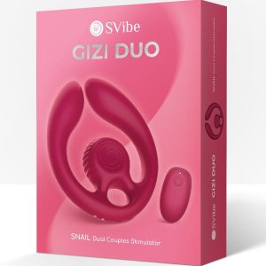 VIBRADOR PARA CASAIS GIZI DÚO (COM CONTROLO REMOTO) | BORDÔ 16 VIBRADOR PARA CASAIS GIZI DÚO (COM CONTROLO REMOTO) | BORDÔ - Image 8