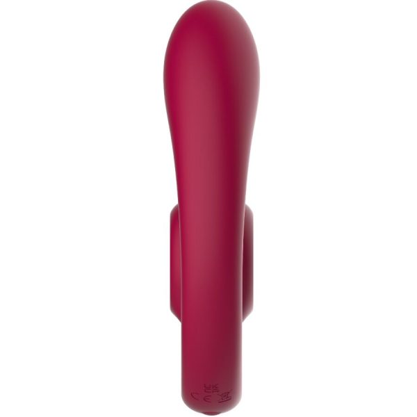 VIBRADOR PARA CASAIS GIZI DÚO (COM CONTROLO REMOTO) | BORDÔ 4 VIBRADOR PARA CASAIS GIZI DÚO (COM CONTROLO REMOTO) | BORDÔ