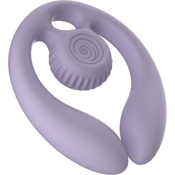 VIBRADOR PARA CASAIS GIZI DÚO (COM CONTROLO REMOTO) | LILÁS