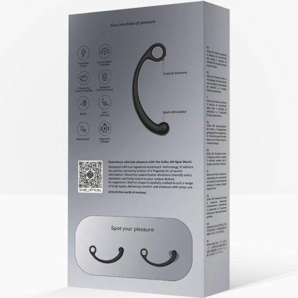 MASSAJADOR SNAIL VIBE AXI (COM VIBRAÇÃO) | PRETO