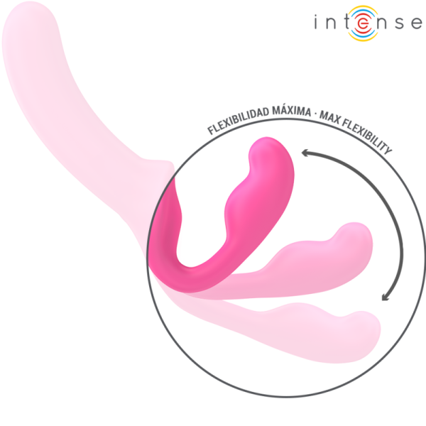 VIBRADOR DUPLO AMY COM CONTROLO REMOTO (ROSA)