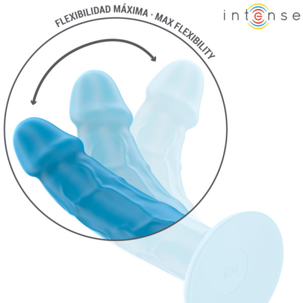 VIBRADOR REALÍSTICO PHOEBE COM CONTROLO REMOTO (AZUL)