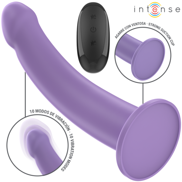 VIBRADOR EDDIE COM CONTROLO REMOTO (LILÁS)