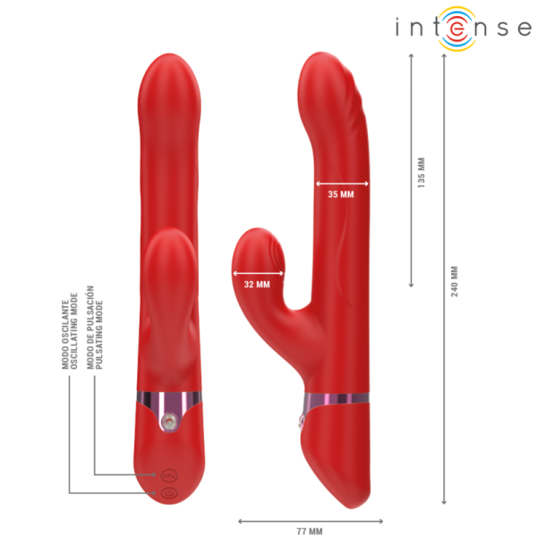 VIBRADOR COM ROTAÇÃO LELE