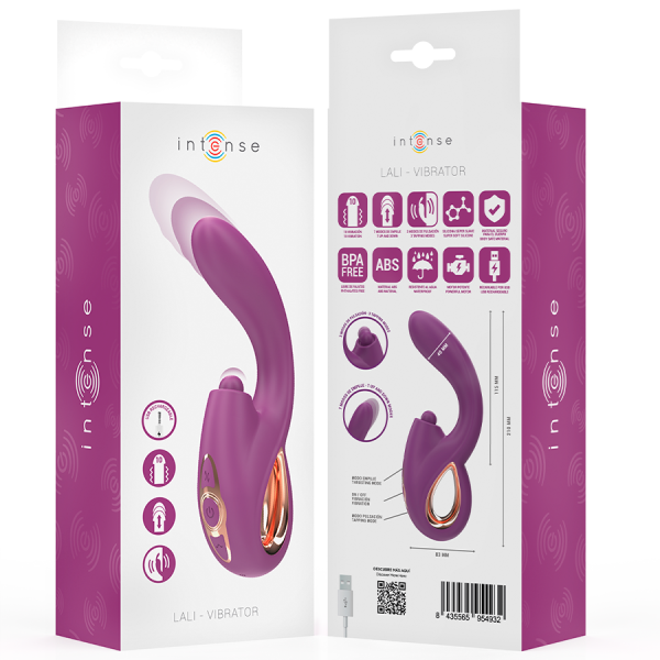 VIBRADOR PONTO G MULTIFUNÇÃO LALI