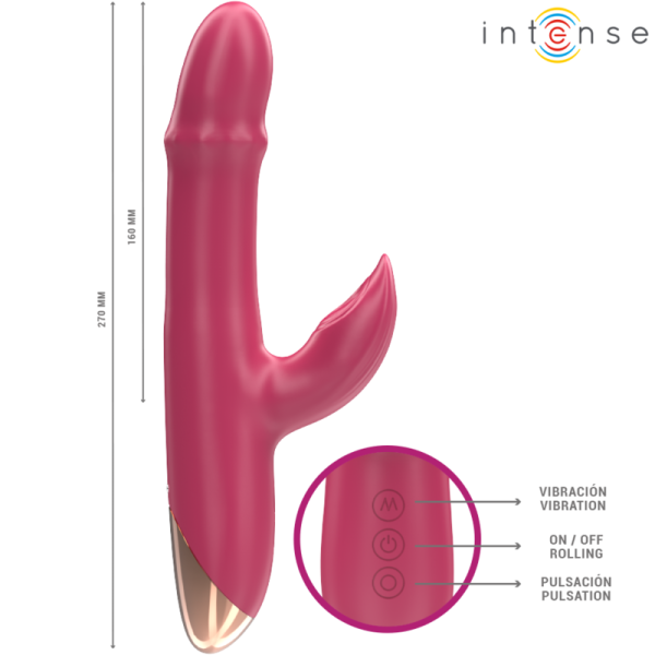 VIBRADOR RABBIT CHLOE MULTIFUNÇÃO 5 VIBRADOR RABBIT CHLOE MULTIFUNÇÃO