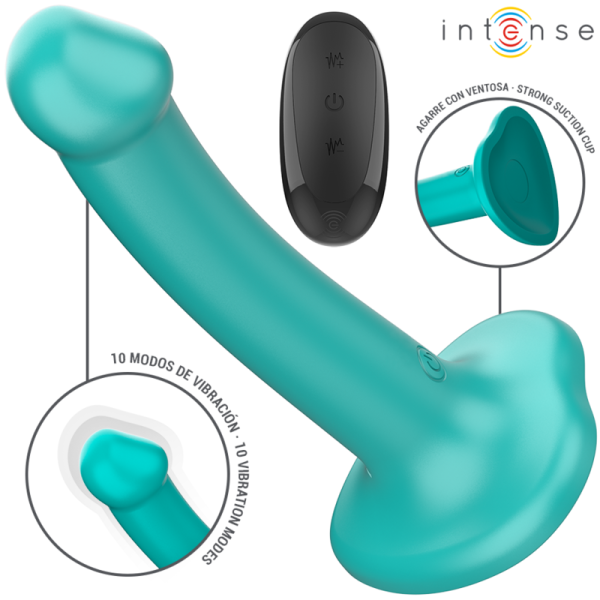VIBRADOR KATIE COM VENTOSA E CONTROLO REMOTO