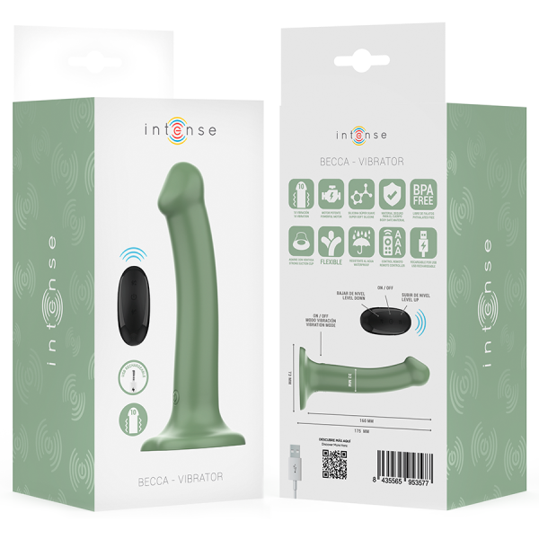 VIBRADOR BECCA COM VENTOSA E CONTROLO REMOTO
