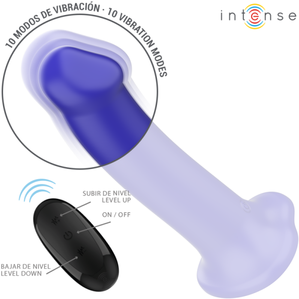 VIBRADOR VICTORIA COM VENTOSA E CONTROLO REMOTO