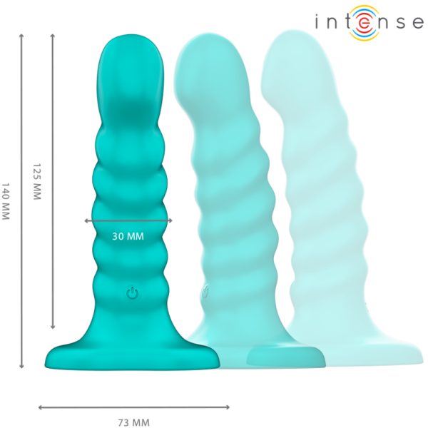 VIBRADOR BUFFY EM ESPIRAL COM CONTROLO REMOTO