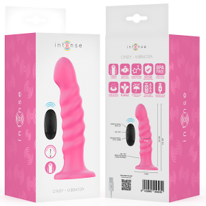 VIBRADOR CINDY EM ESPIRAL COM CONTROLO REMOTO (ROSA) - Image 8
