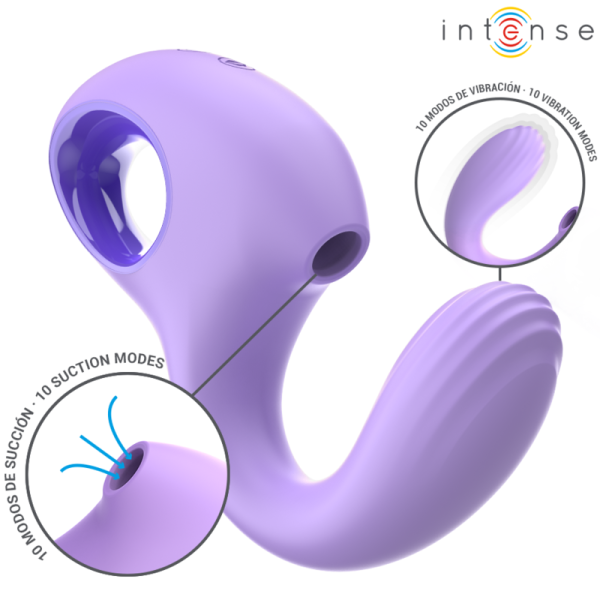 VIBRADOR & ESTIMULADOR BAXTER (VIOLETA)