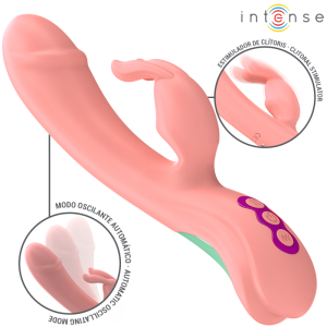 VIBRADOR RABBIT RACHEL COM 5 VIBRAÇÕES (ROSA) - Image 2
