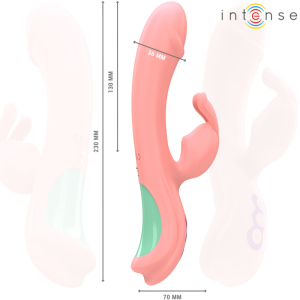 VIBRADOR RABBIT RACHEL COM 5 VIBRAÇÕES (ROSA) - Image 4