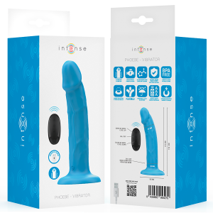 VIBRADOR REALÍSTICO PHOEBE COM CONTROLO REMOTO (AZUL) - Image 8