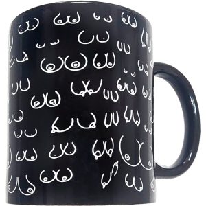 DIABLO PICANTE - TAZA NEGRA TETAS 370 ML - Image 1