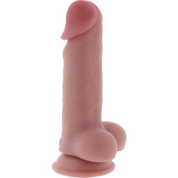 DILDO REALÍSTICO DELUXE (COM TESTÍCULOS) | 17 CM