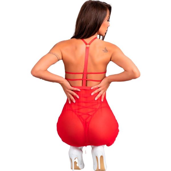 CAMISOLA E TANGA NATAL 90722 | S/M