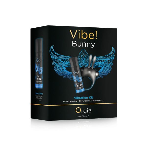 KIT VIBRATÓRIO VIBE! BUNNY | 15ML