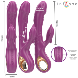 VIBRADOR COM RABBIT EM FORMA DE GOLFINHO HALLE - Image 3