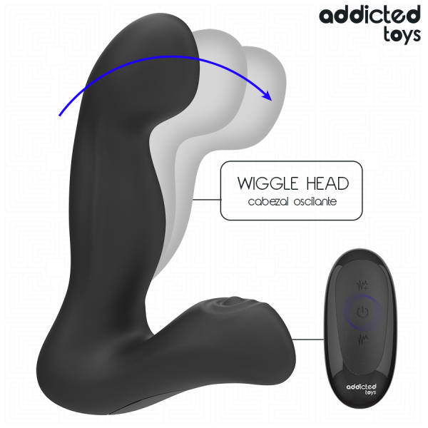 VIBRADOR PROSTÁTICO ADDICTED TOYS #10 (MODO OSCILANTE)