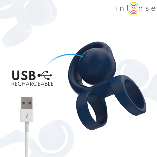 ANEL PARA O PÉNIS TYSON COM CARACOL VIBRADOR 6 ANEL PARA O PÉNIS TYSON COM CARACOL VIBRADOR