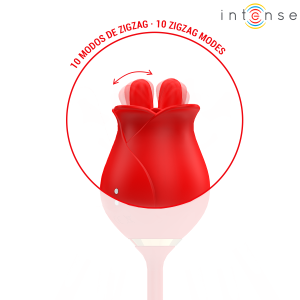 ESTIMULADOR DE CLÍTORIS MELANIE COM LÍNGUA ZIGZAG - Image 3