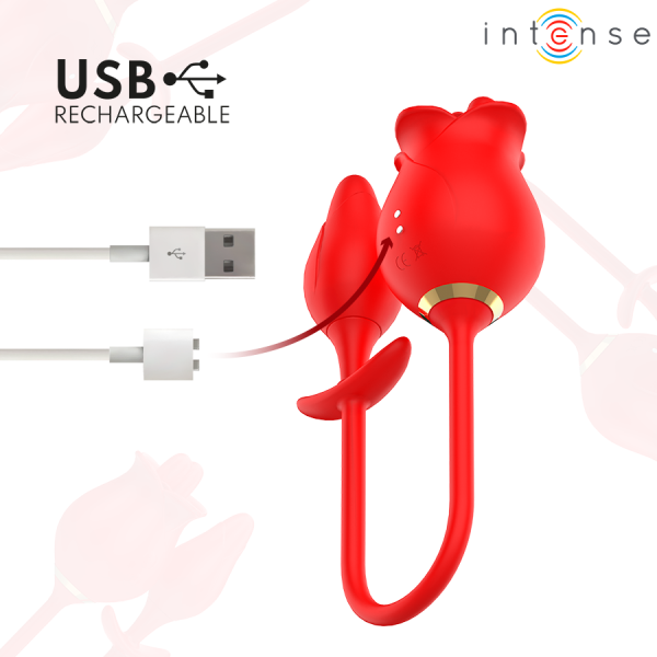 ESTIMULADOR DE CLÍTORIS MELANIE COM LÍNGUA ZIGZAG