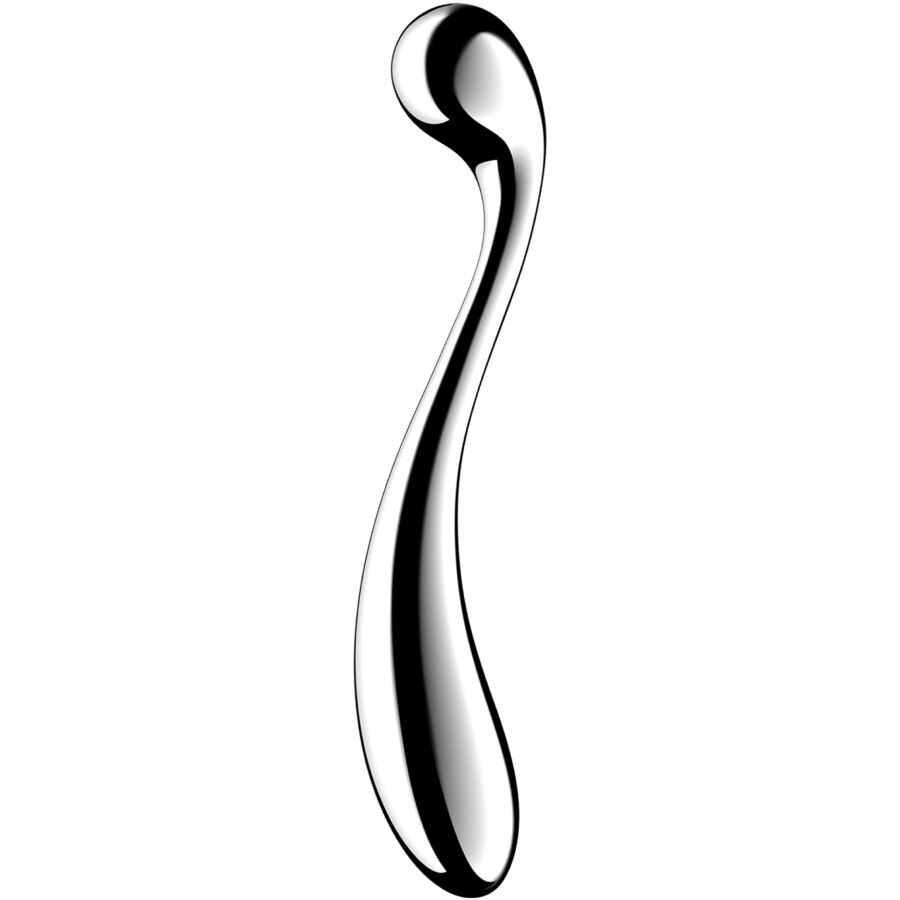 DILDO SATISFYER EM AÇO INOXIDÁVEL