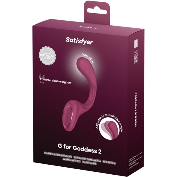VIBRADOR RABBIT SATISFYER G FOR GODDESS 2