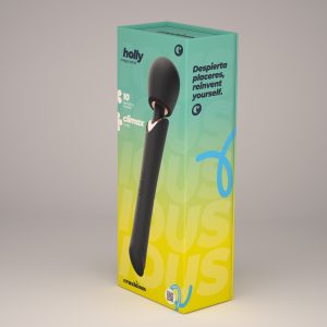 HOLLY MASSAJADOR VARINHA RECARREGÁVEL PRETO CRUSHIOUS 26 HOLLY MASSAJADOR VARINHA RECARREGÁVEL PRETO CRUSHIOUS - Image 12