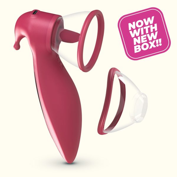 BOMBA ESTIMULADORA PARA CLÍTORIS E MAMILOS SACI (COM SUCÇÃO)