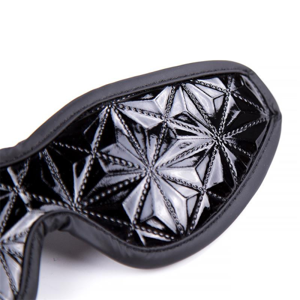 VENDA BDSM BLACK SAPHIRE EM COURO VEGANO (COM PADRÃO DIAMANTE)