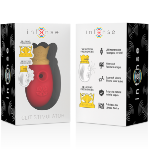 ESTIMULADOR DE CLÍTÓRIS INTENSE SUCÇÃO + LÍNGUA (VERMELHO) - Image 8