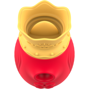 ESTIMULADOR DE CLÍTÓRIS INTENSE SUCÇÃO + LÍNGUA (VERMELHO) - Image 3