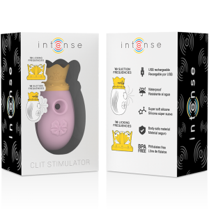 ESTIMULADOR DE CLÍTÓRIS INTENSE SUCÇÃO + LÍNGUA (ROSA) - Image 8